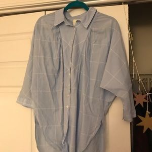 Anthropologie (Maeve) dolman sleeve button up top